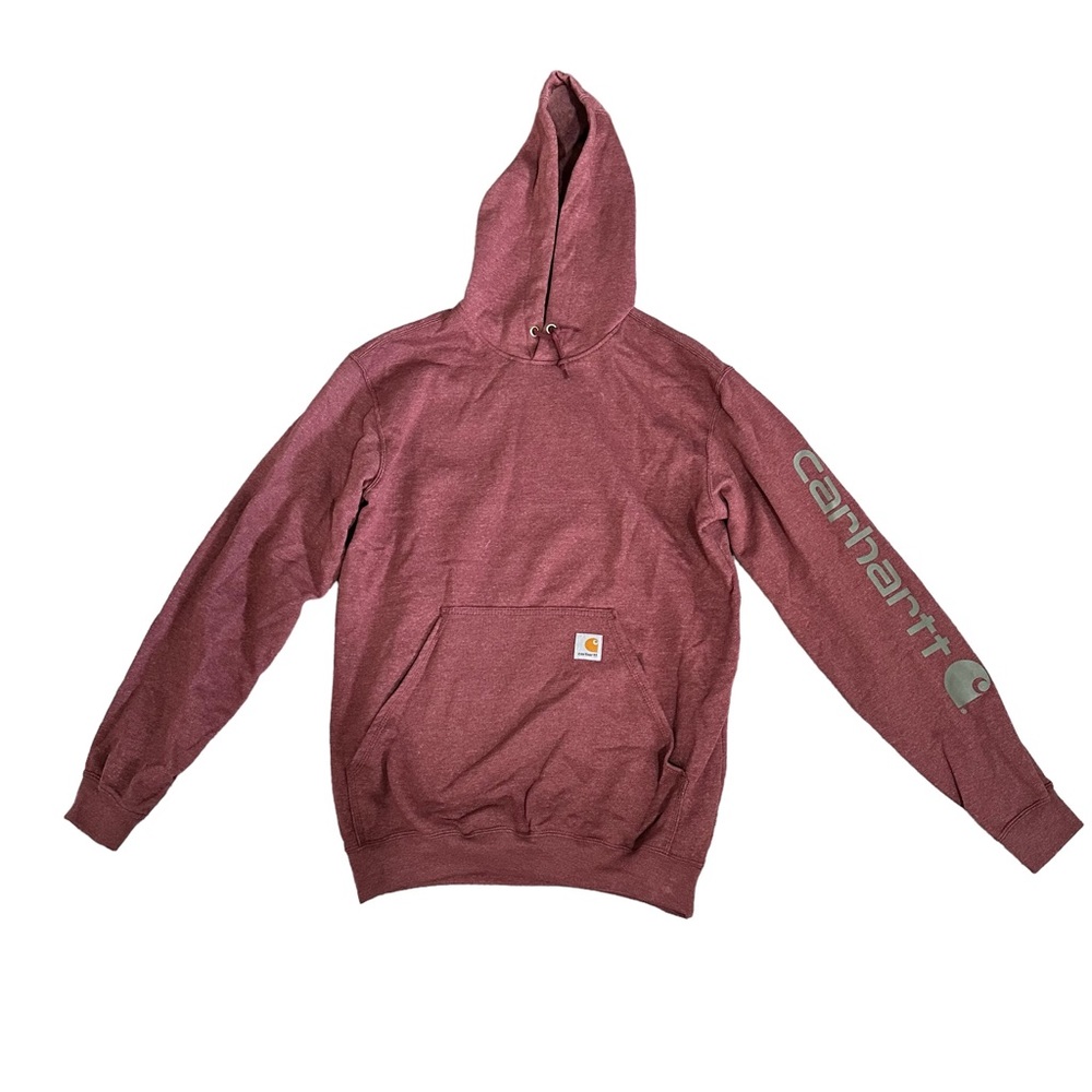 CARHARTT ORIGINAL FIT HOODIE REDDISH/PINK VERY UNIQUE LIMITED EDITION COLOR
